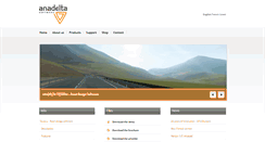 Desktop Screenshot of anadelta.com